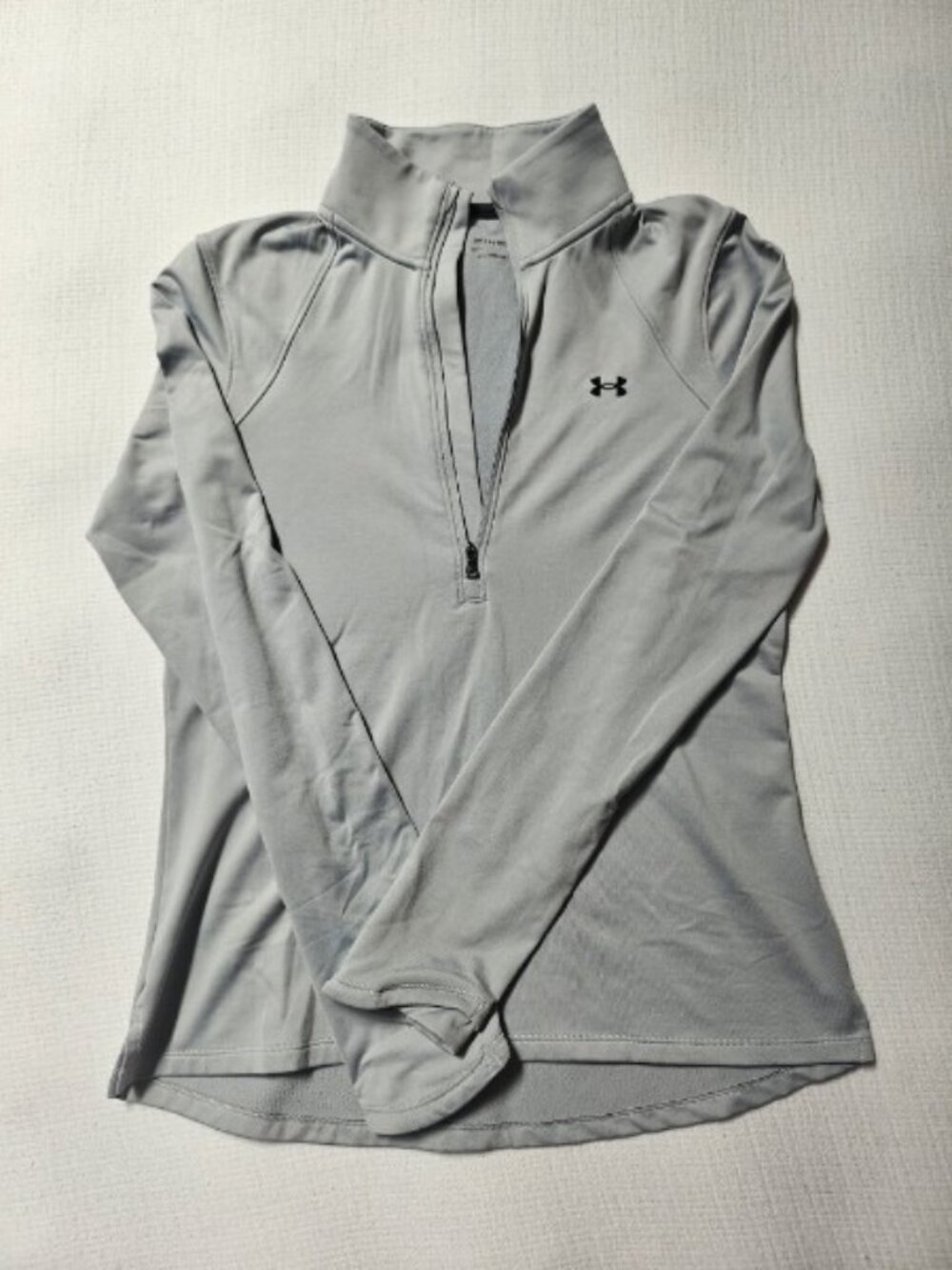 Under Armour Halo Grey Tech Half-Zip Women's